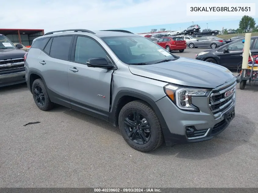 2024 GMC Terrain Awd At4 VIN: 3GKALYEG8RL267651 Lot: 40239602