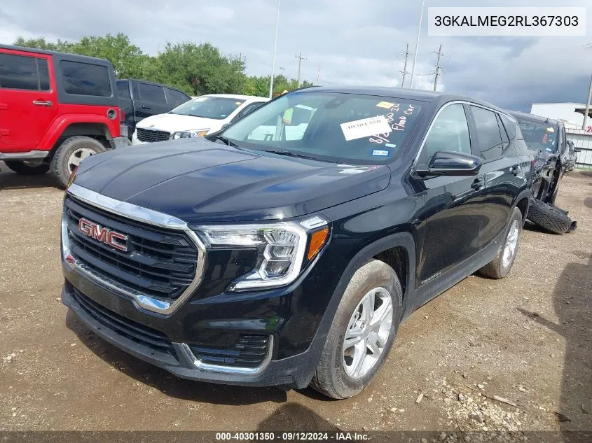 2024 GMC Terrain Sle VIN: 3GKALMEG2RL367303 Lot: 40301350