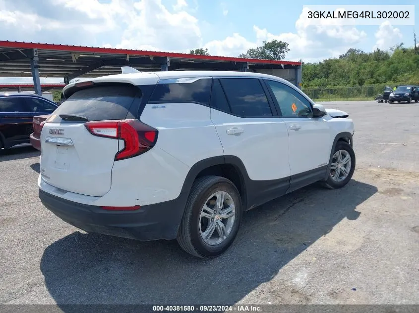 2024 GMC Terrain Fwd Sle VIN: 3GKALMEG4RL302002 Lot: 40381580