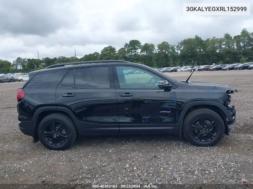 2024 GMC Terrain At4 VIN: 3GKALYEGXRL152999 Lot: 40383163