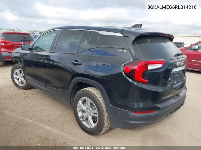 3GKALMEG6RL314216 2024 GMC Terrain Fwd Sle