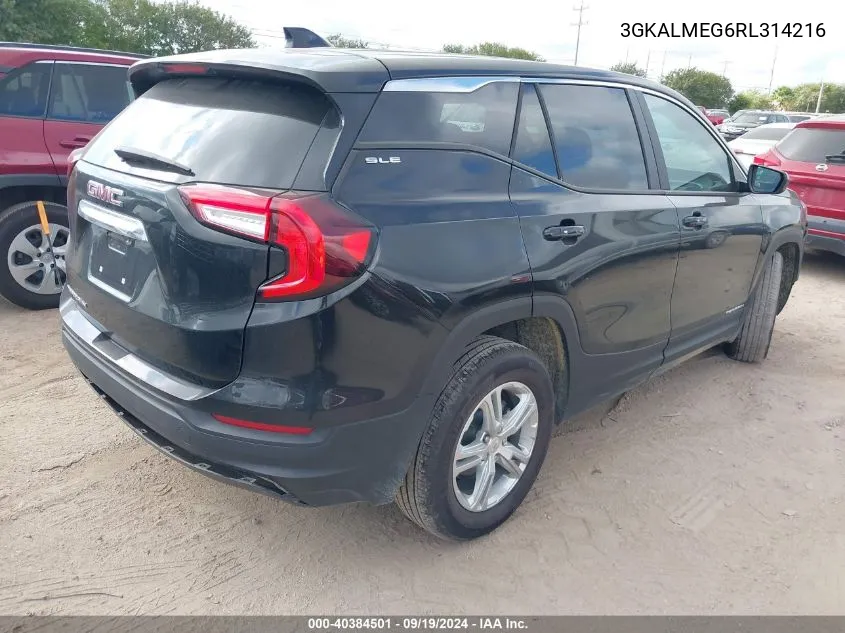 3GKALMEG6RL314216 2024 GMC Terrain Fwd Sle