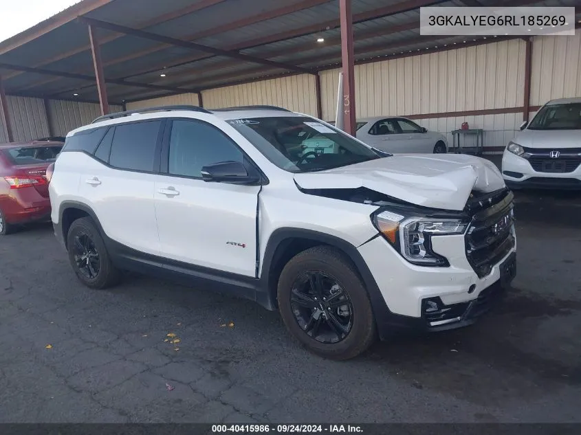 2024 GMC Terrain At4 VIN: 3GKALYEG6RL185269 Lot: 40415986