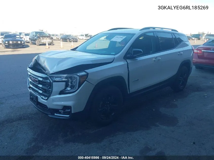 2024 GMC Terrain At4 VIN: 3GKALYEG6RL185269 Lot: 40415986