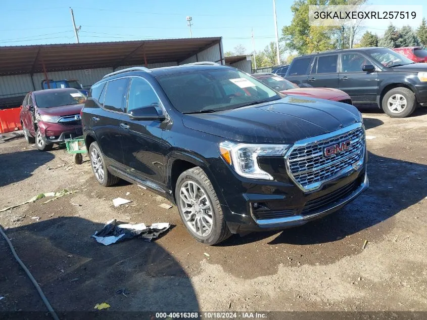 2024 GMC Terrain Awd Denali VIN: 3GKALXEGXRL257519 Lot: 40616368