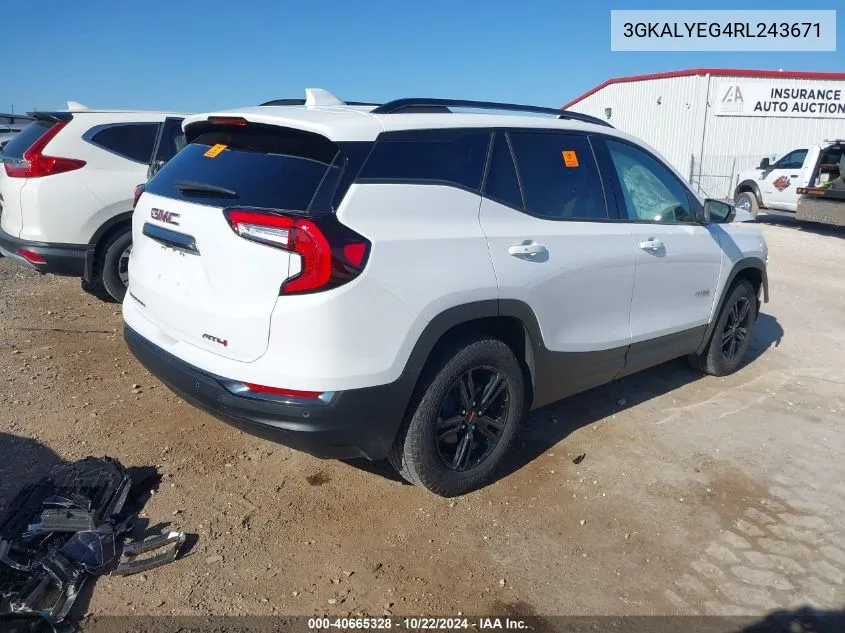 3GKALYEG4RL243671 2024 GMC Terrain Awd At4