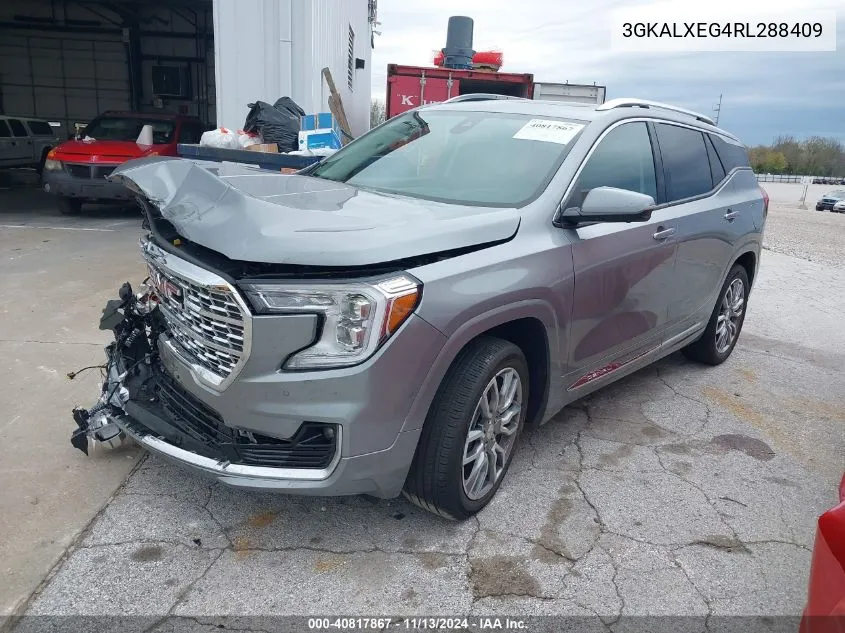 2024 GMC Terrain Awd Denali VIN: 3GKALXEG4RL288409 Lot: 40817867