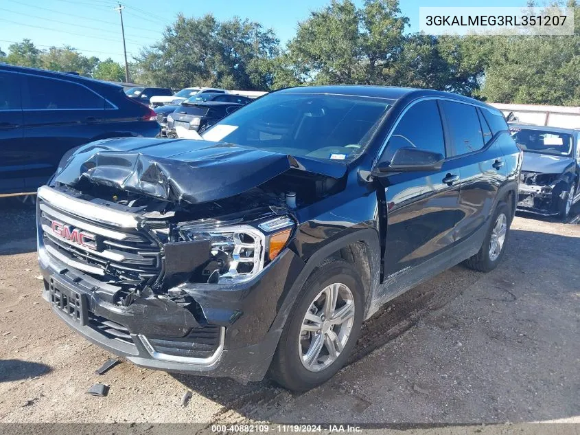 2024 GMC Terrain Fwd Sle VIN: 3GKALMEG3RL351207 Lot: 40882109