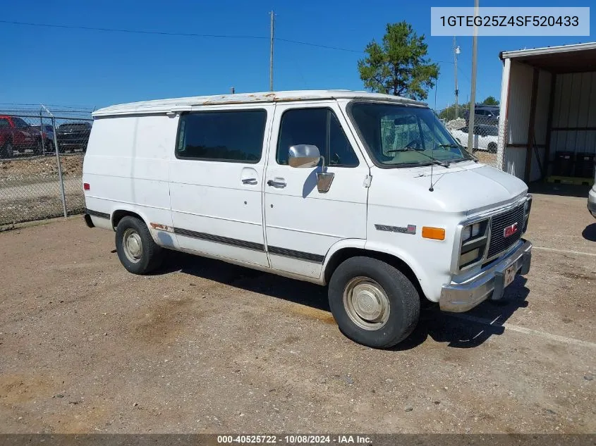 1995 GMC Vandura G2500 VIN: 1GTEG25Z4SF520433 Lot: 40525722