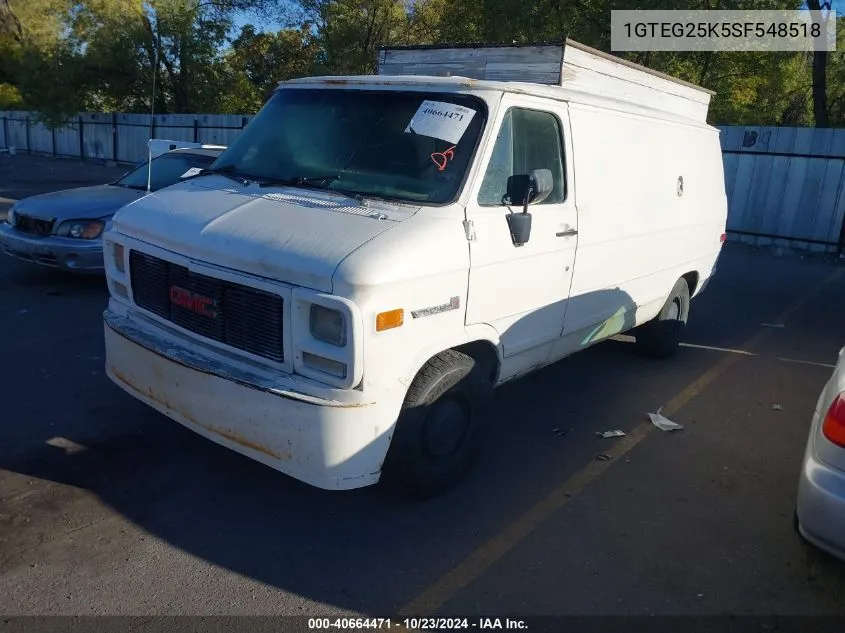 1995 GMC Vandura G2500 VIN: 1GTEG25K5SF548518 Lot: 40664471