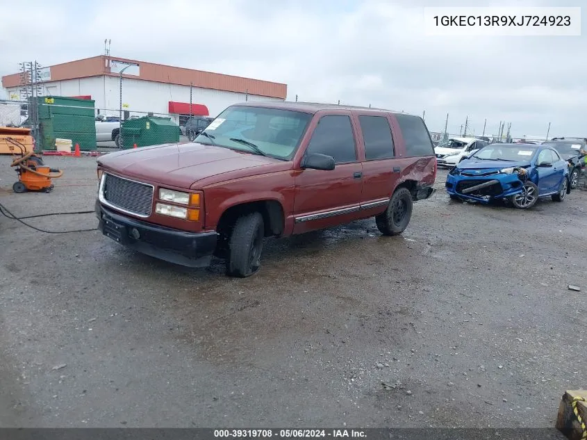 1999 GMC Yukon Sle VIN: 1GKEC13R9XJ724923 Lot: 39319708