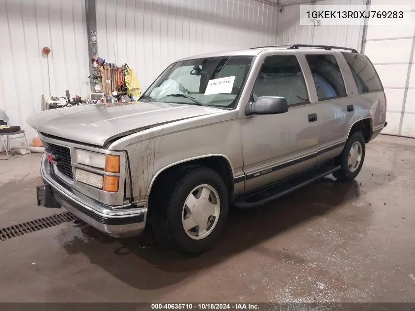 1GKEK13R0XJ769283 1999 GMC Yukon Sle