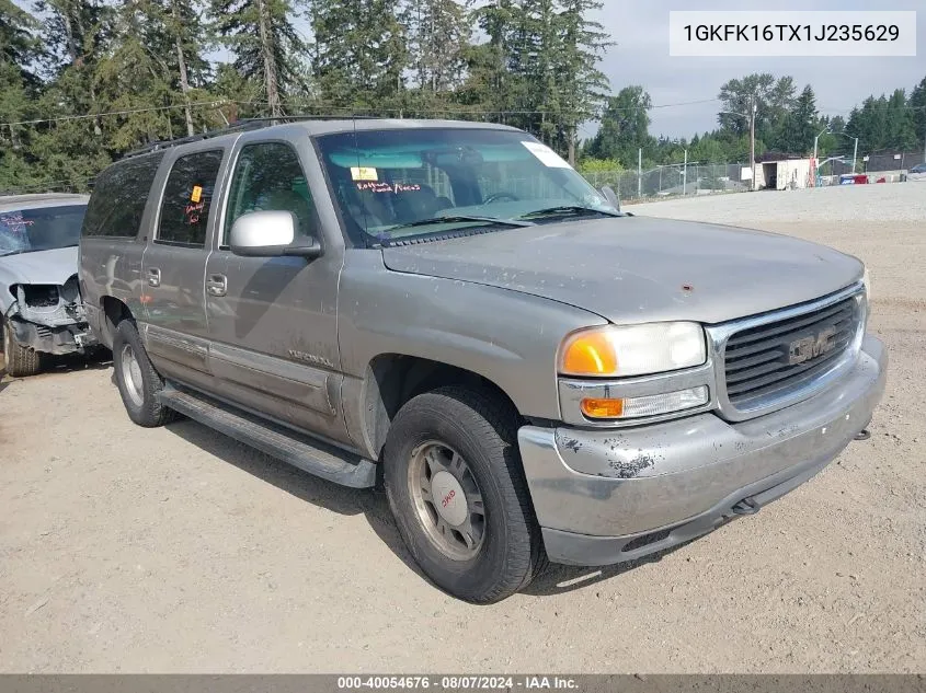 2001 GMC Yukon Xl 1500 Slt VIN: 1GKFK16TX1J235629 Lot: 40054676