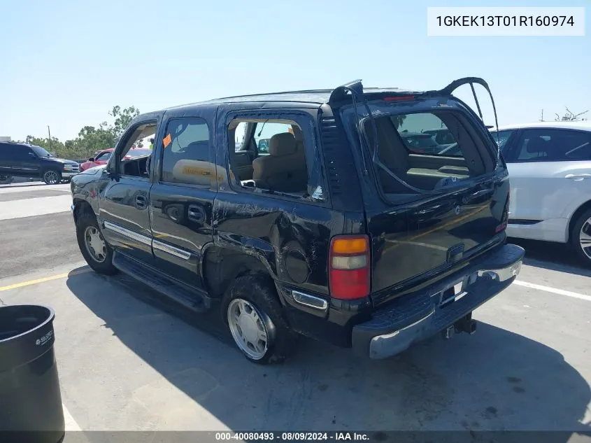 1GKEK13T01R160974 2001 GMC Yukon Slt