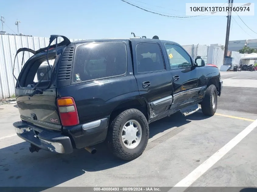 1GKEK13T01R160974 2001 GMC Yukon Slt