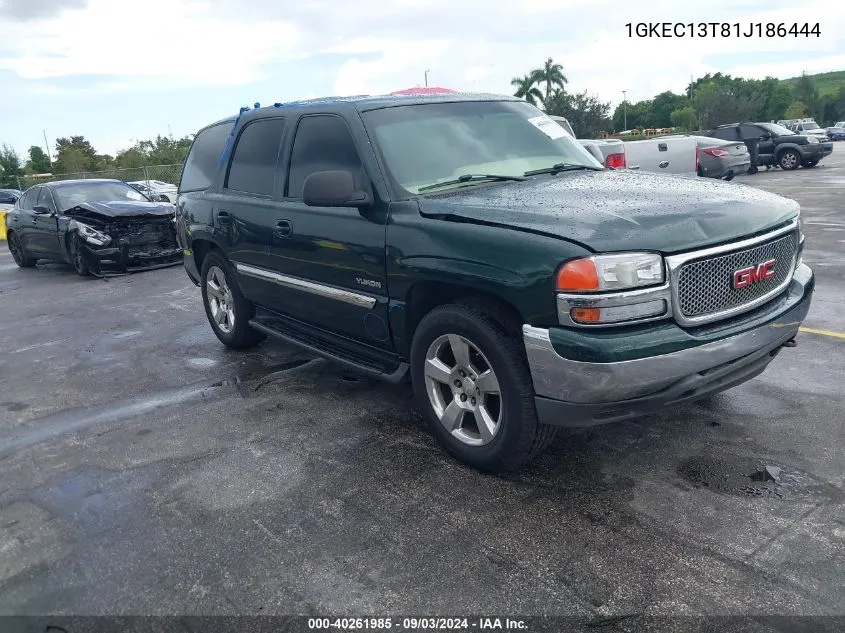 2001 GMC Yukon Slt VIN: 1GKEC13T81J186444 Lot: 40261985