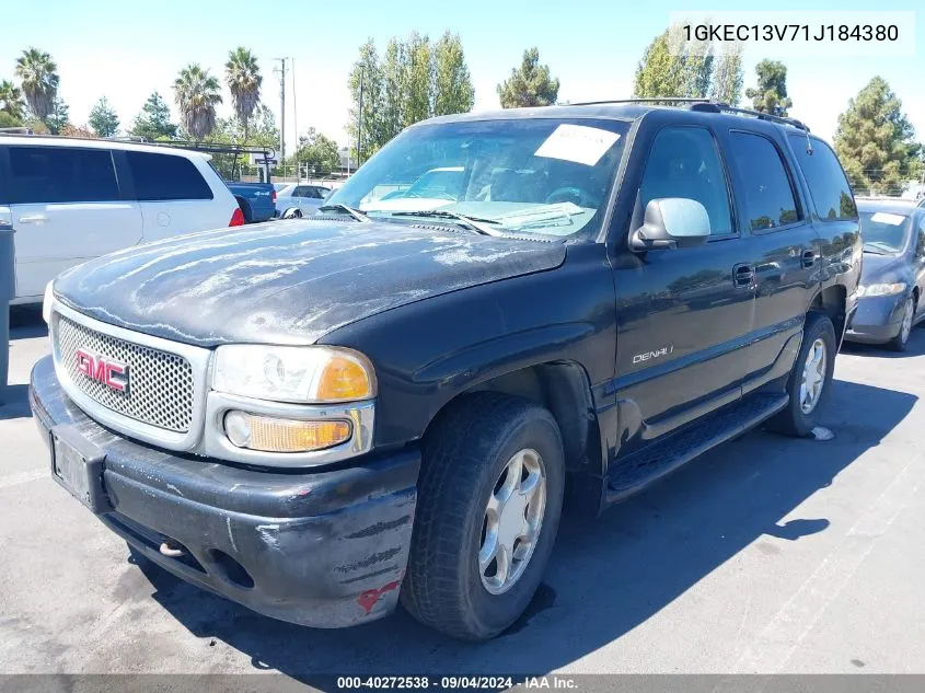 2001 GMC Yukon VIN: 1GKEC13V71J184380 Lot: 40272538