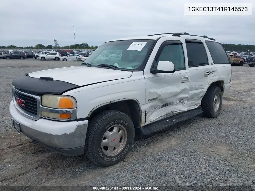 1GKEC13T41R146573 2001 GMC Yukon Slt