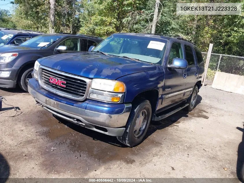 2001 GMC Yukon Slt VIN: 1GKEK13T21J223328 Lot: 40556442