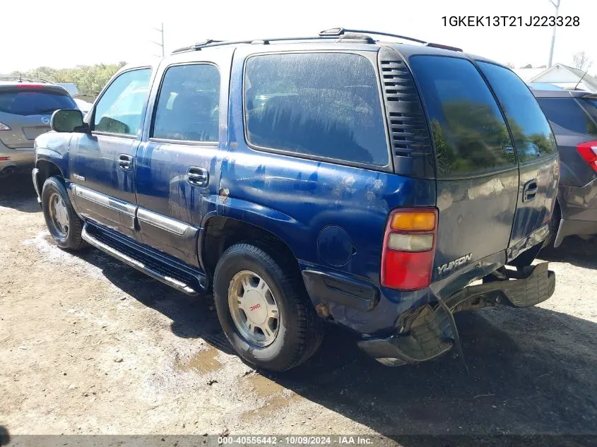 2001 GMC Yukon Slt VIN: 1GKEK13T21J223328 Lot: 40556442