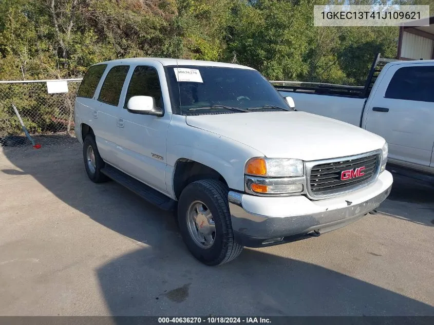 2001 GMC Yukon Slt VIN: 1GKEC13T41J109621 Lot: 40636270