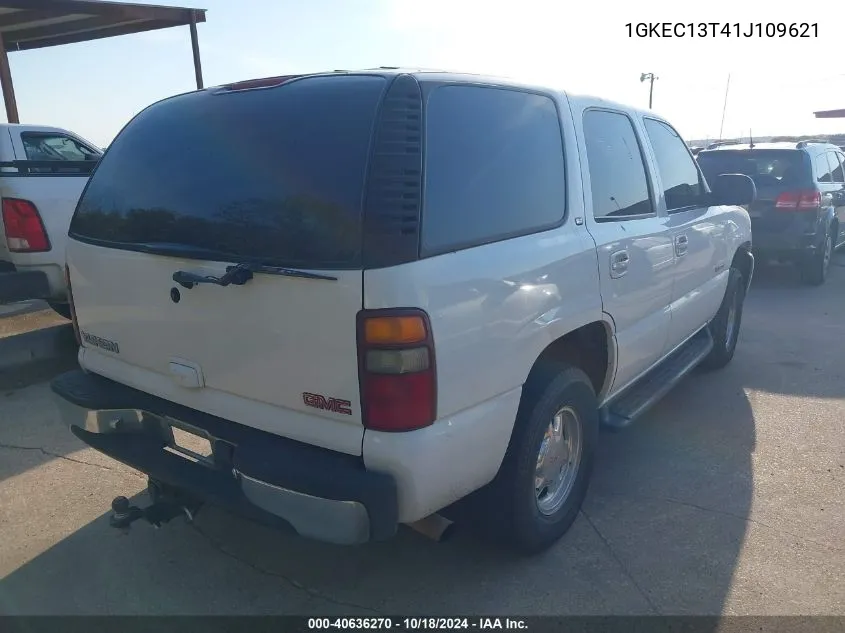 2001 GMC Yukon Slt VIN: 1GKEC13T41J109621 Lot: 40636270