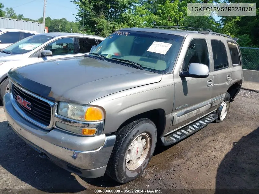 2002 GMC Yukon Sle VIN: 1GKEC13V52R323070 Lot: 39460098