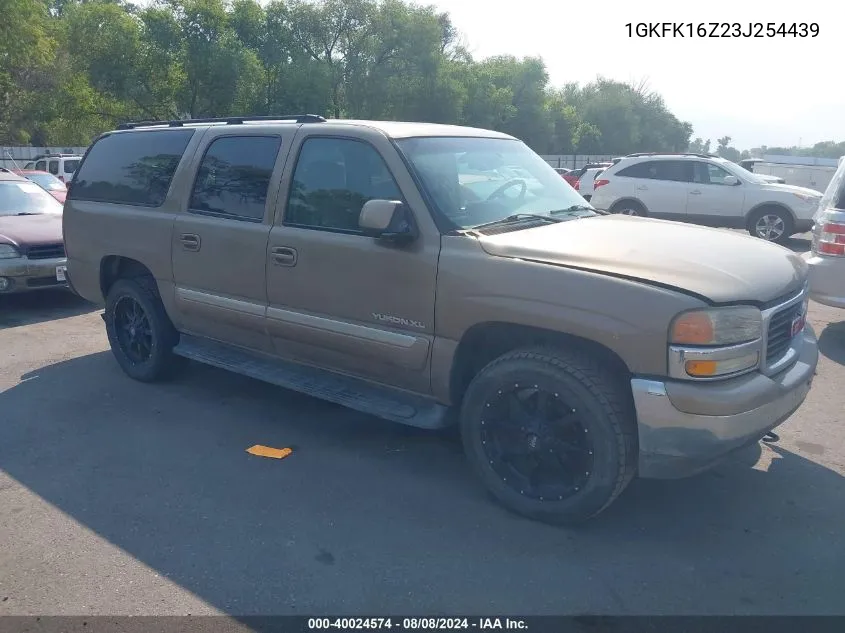 1GKFK16Z23J254439 2003 GMC Yukon Xl 1500 Sle