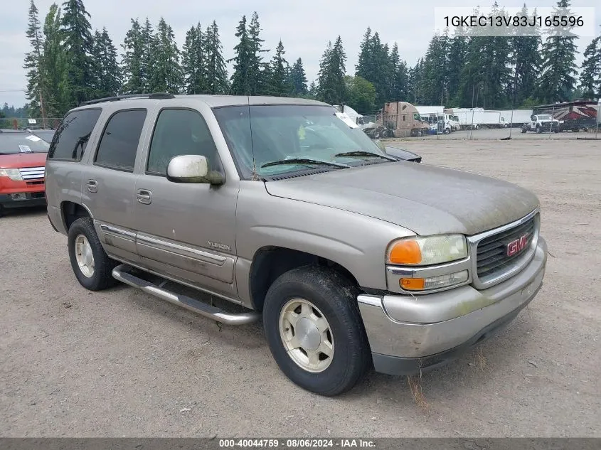 2003 GMC Yukon Sle VIN: 1GKEC13V83J165596 Lot: 40044759