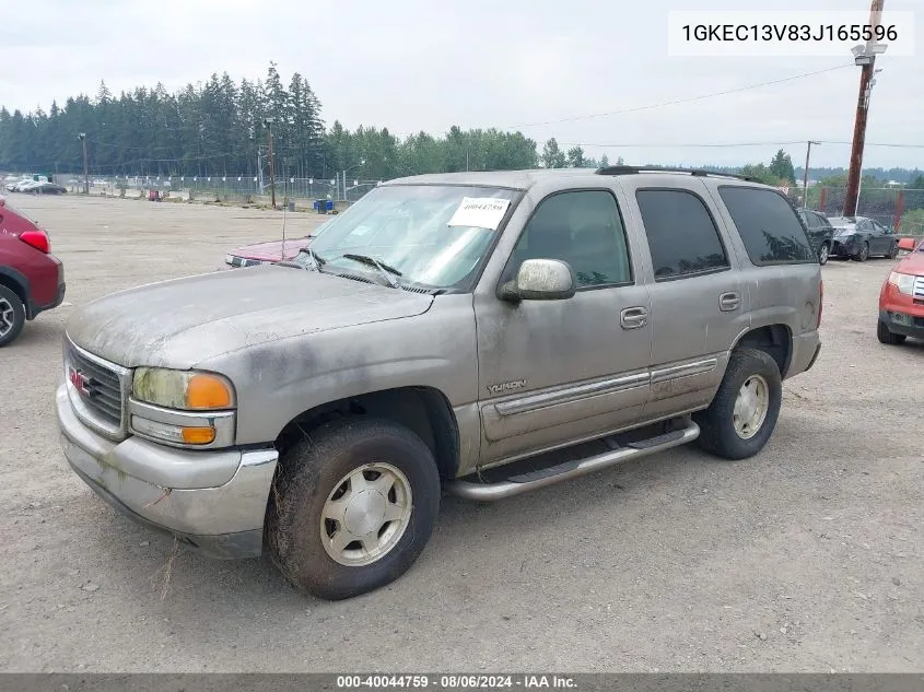 2003 GMC Yukon Sle VIN: 1GKEC13V83J165596 Lot: 40044759