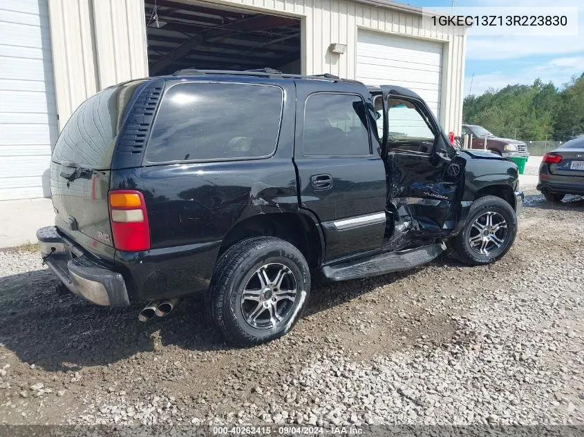 2003 GMC Yukon Slt VIN: 1GKEC13Z13R223830 Lot: 40262415