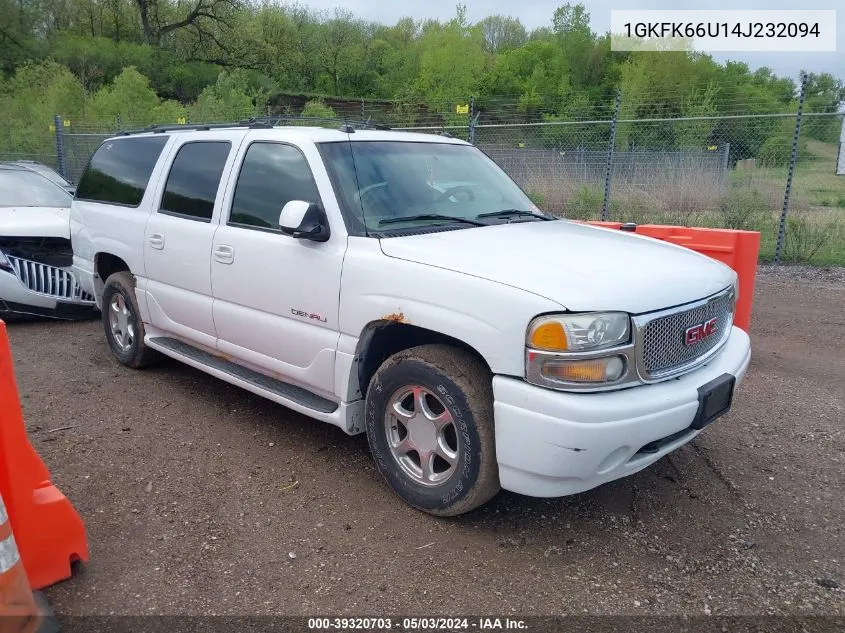 1GKFK66U14J232094 2004 GMC Yukon Xl 1500 Denali