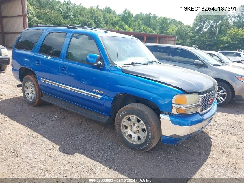 2004 GMC Yukon Slt VIN: 1GKEC13Z64J187391 Lot: 39838683