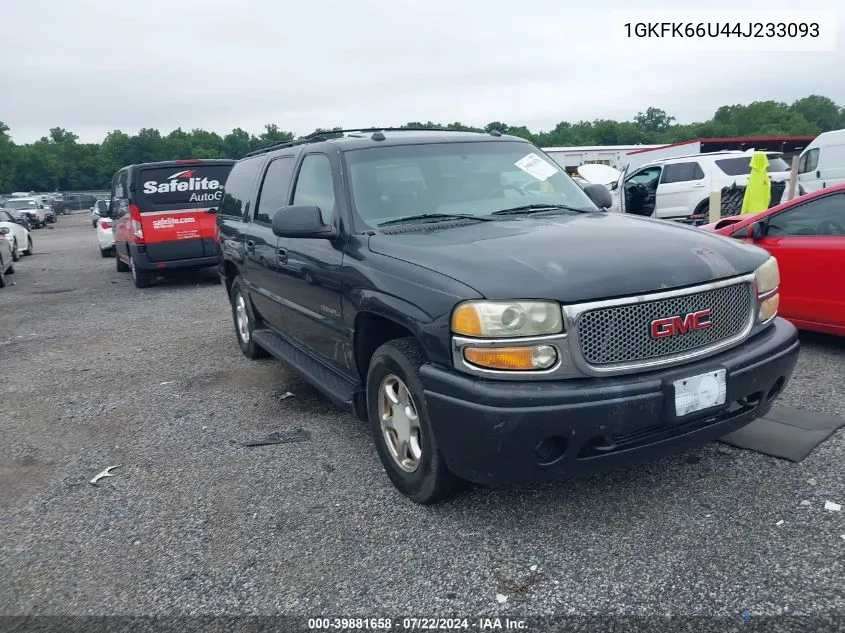 2004 GMC Yukon Xl 1500 Denali VIN: 1GKFK66U44J233093 Lot: 39881658