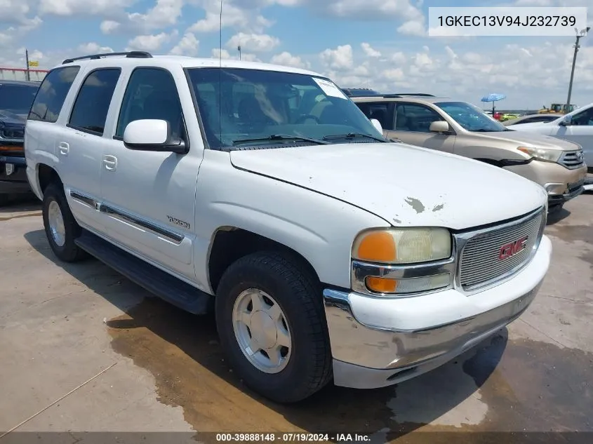 2004 GMC Yukon Sle VIN: 1GKEC13V94J232739 Lot: 39888148