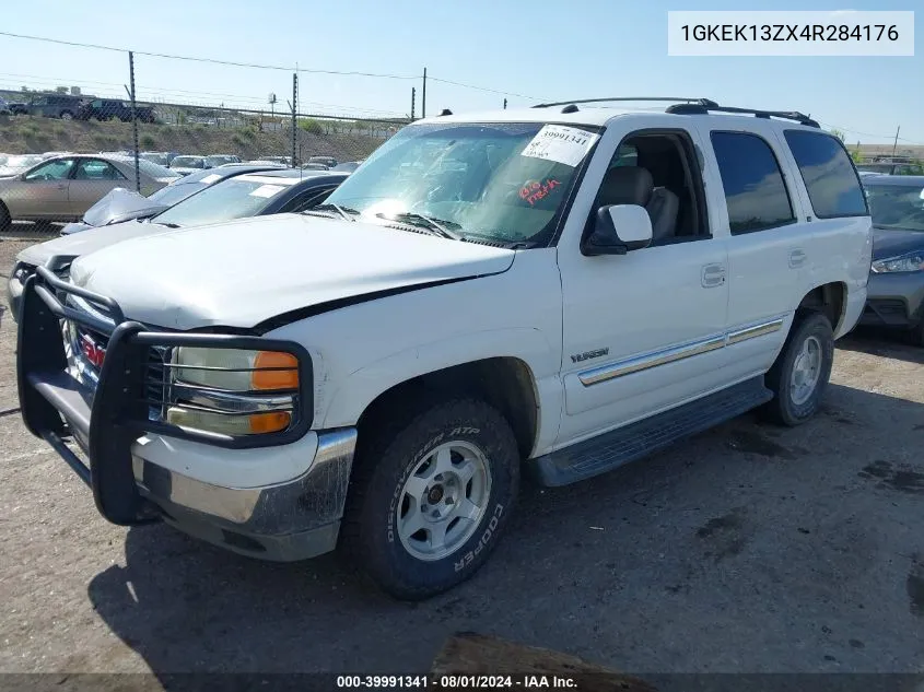 2004 GMC Yukon Slt VIN: 1GKEK13ZX4R284176 Lot: 39991341