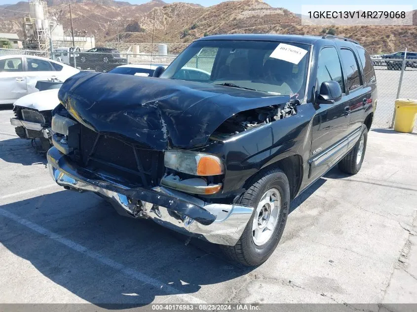 2004 GMC Yukon Sle VIN: 1GKEC13V14R279068 Lot: 40176983