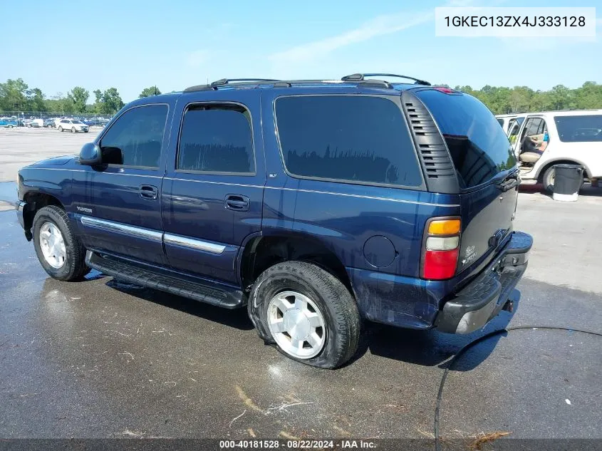 2004 GMC Yukon Slt VIN: 1GKEC13ZX4J333128 Lot: 40181528