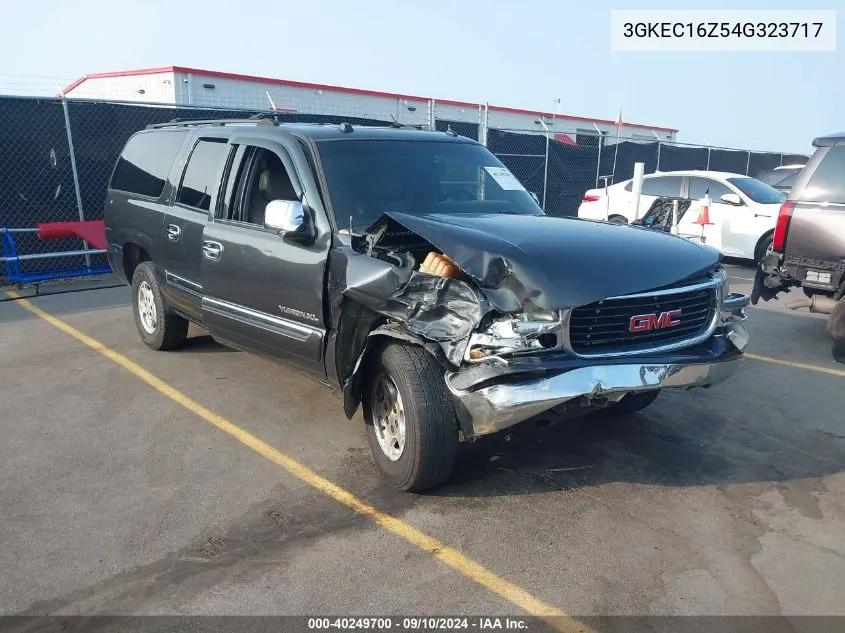 2004 GMC Yukon Xl 1500 Slt VIN: 3GKEC16Z54G323717 Lot: 40249700