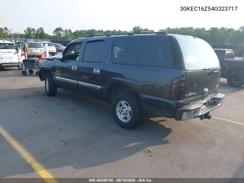 2004 GMC Yukon Xl 1500 Slt VIN: 3GKEC16Z54G323717 Lot: 40249700