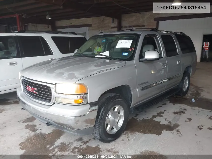 2004 GMC Yukon Xl 1500 Slt VIN: 1GKEC16Z54J315454 Lot: 40255291