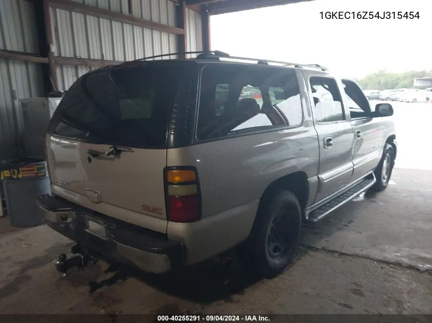 2004 GMC Yukon Xl 1500 Slt VIN: 1GKEC16Z54J315454 Lot: 40255291