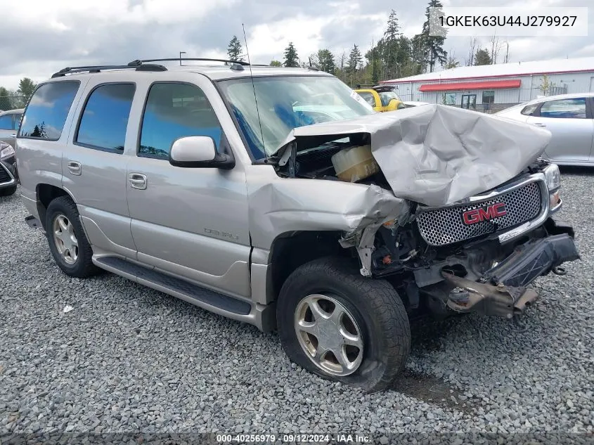 2004 GMC Yukon Denali VIN: 1GKEK63U44J279927 Lot: 40256979