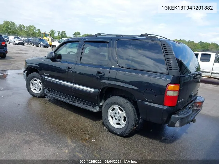 2004 GMC Yukon Slt VIN: 1GKEK13T94R201882 Lot: 40259322