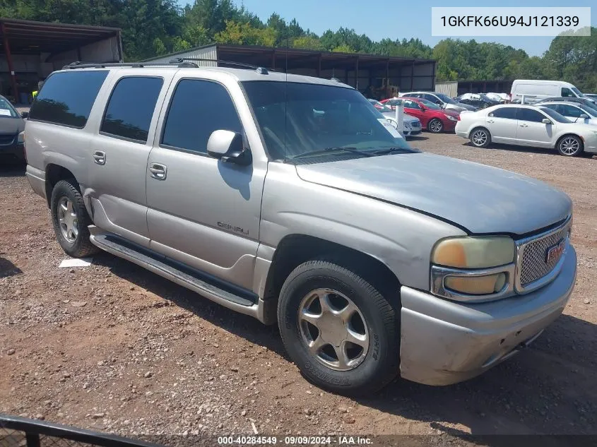 2004 GMC Yukon Xl 1500 Denali VIN: 1GKFK66U94J121339 Lot: 40284549