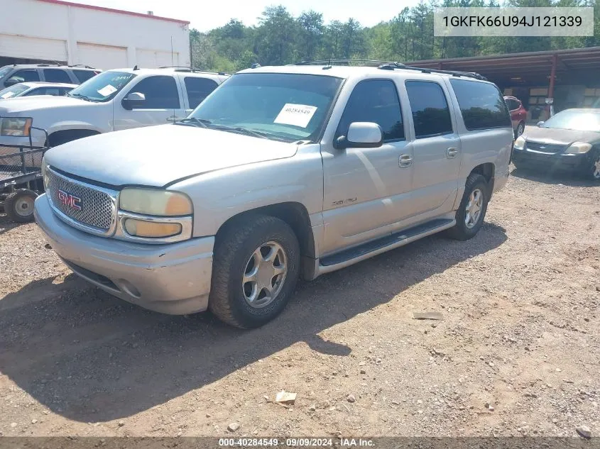 2004 GMC Yukon Xl 1500 Denali VIN: 1GKFK66U94J121339 Lot: 40284549