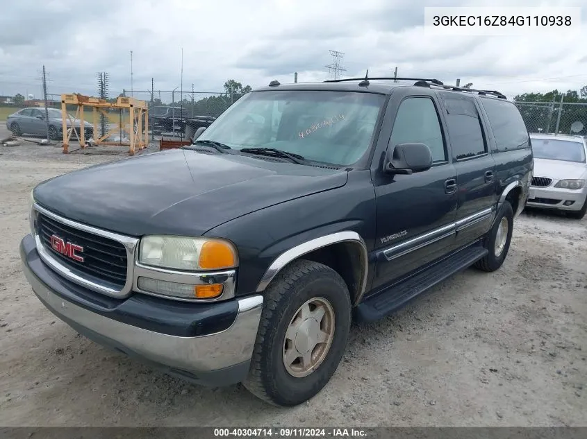 2004 GMC Yukon Xl 1500 Slt VIN: 3GKEC16Z84G110938 Lot: 40304714