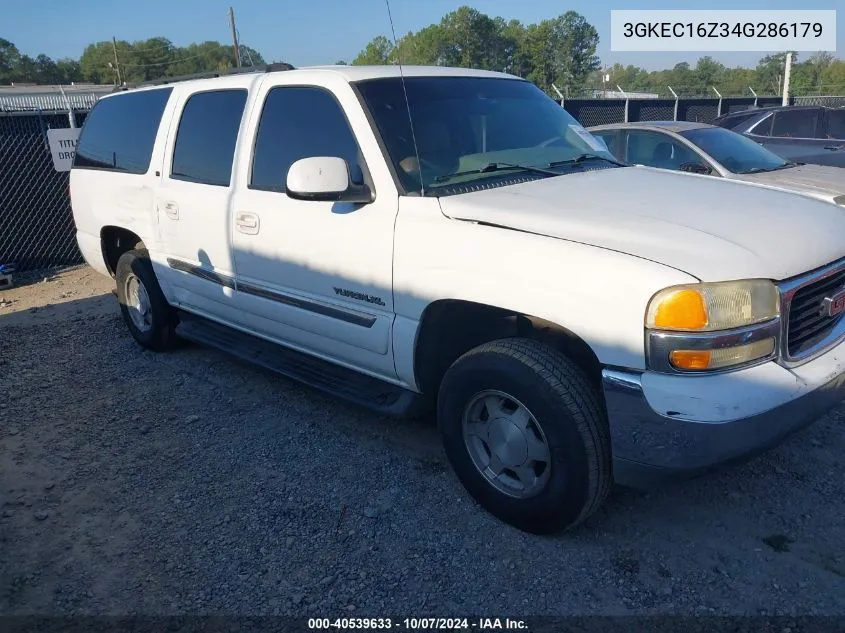 2004 GMC Yukon Xl 1500 Slt VIN: 3GKEC16Z34G286179 Lot: 40539633