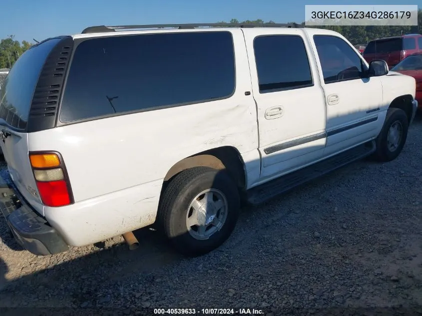 2004 GMC Yukon Xl 1500 Slt VIN: 3GKEC16Z34G286179 Lot: 40539633