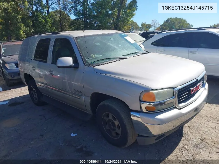 2004 GMC Yukon Slt VIN: 1GKEC13Z54J145715 Lot: 40686414